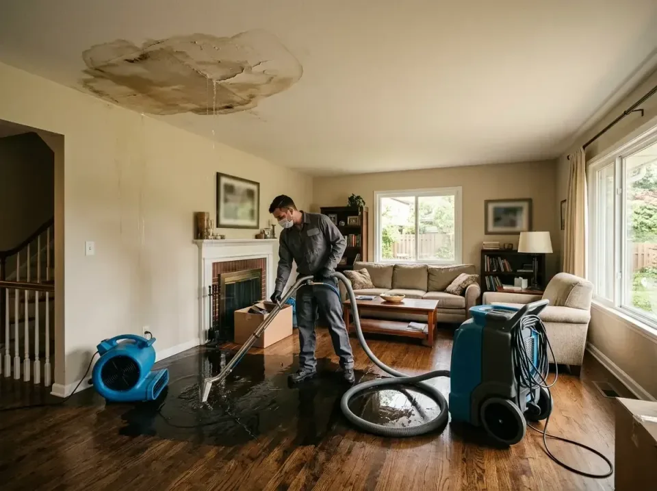 attic-pipe-burst-ceiling-drip-008 — frequently asked questions, Water Damage Restoration & Carpet Care in Closter, NJ